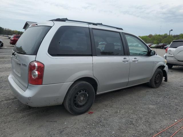 JM3LW28A350554006 - 2005 MAZDA MPV WAGON SILVER photo 3