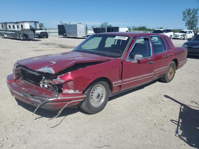 1LNLM81W8RY700135 - 1994 LINCOLN TOWN CAR EXECUTIVE BURGUNDY photo 1