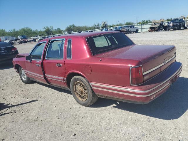 1LNLM81W8RY700135 - 1994 LINCOLN TOWN CAR EXECUTIVE BURGUNDY photo 2