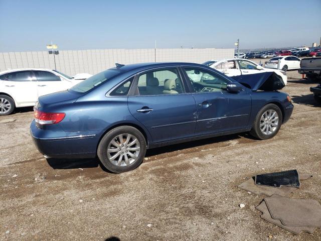 KMHFC46F99A388224 - 2009 HYUNDAI AZERA SE BLUE photo 3