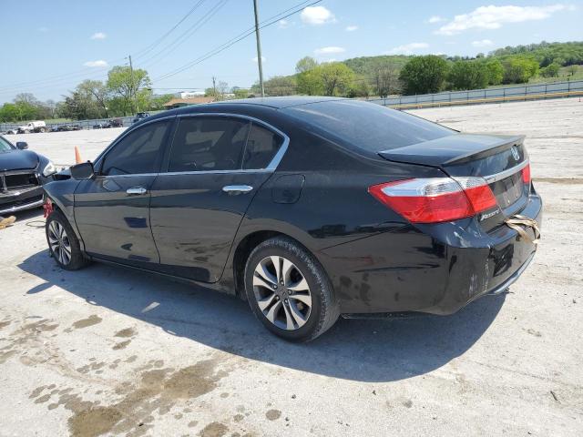 1HGCR2F33EA067209 - 2014 HONDA ACCORD LX BLACK photo 2