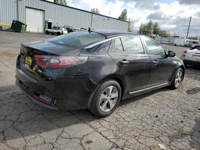 KNAGM4AD6F5089299 - 2015 KIA OPTIMA HYBRID BLACK photo 3