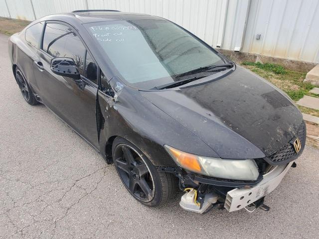 2HGFG3B89CH508155 - 2012 HONDA CIVIC EX BLACK photo 1
