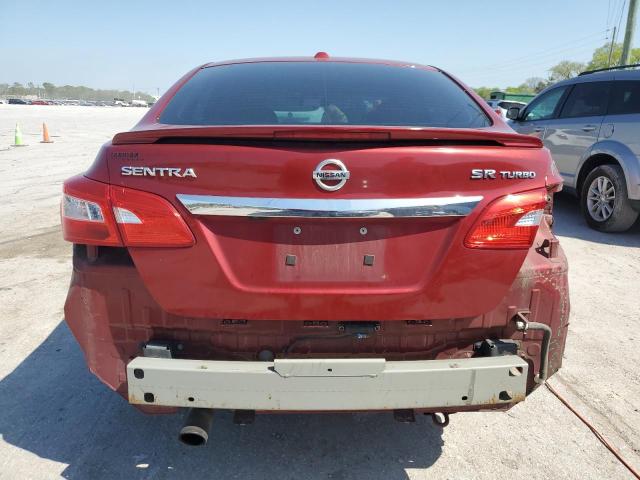 3N1CB7AP3HY346544 - 2017 NISSAN SENTRA SR TURBO RED photo 6