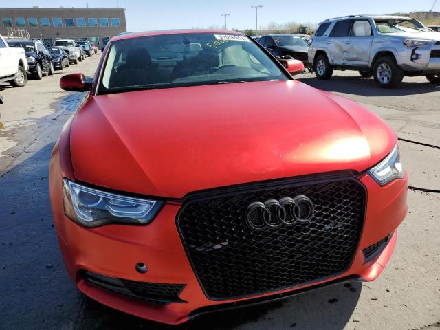 WAUCFAFR3EA022189 - 2014 AUDI A5 PREMIUM RED photo 5