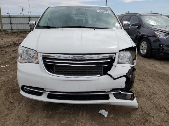 2C4RC1CG0DR816151 - 2013 CHRYSLER TOWN & COU TOURING L WHITE photo 5