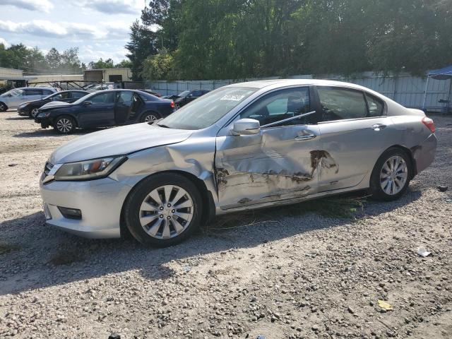 1HGCR2F85FA056421 - 2015 HONDA ACCORD EXL SILVER photo 1