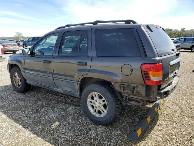 1J4GW48S54C431541 - 2004 JEEP GRAND CHER LAREDO GRAY photo 2