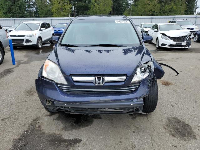 JHLRE48779C023291 - 2009 HONDA CR-V EXL BLUE photo 5