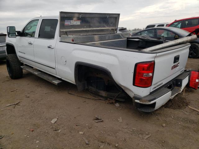 1GT120EG0FF155884 - 2015 GMC SIERRA K2500 DENALI WHITE photo 2