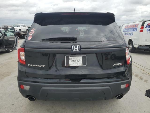 5FNYF8H58MB040933 - 2021 HONDA PASSPORT EXL أسود صورة 6