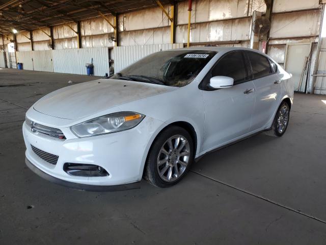 1C3CDFCH3DD327288 - 2013 DODGE DART LIMITED WHITE photo 1