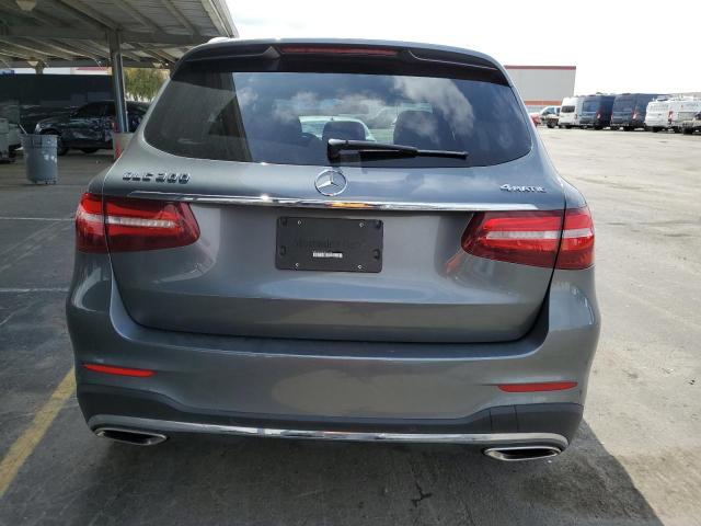 WDC0G4KB8JF358456 - 2018 MERCEDES-BENZ GLC 300 4MATIC GRAY photo 6