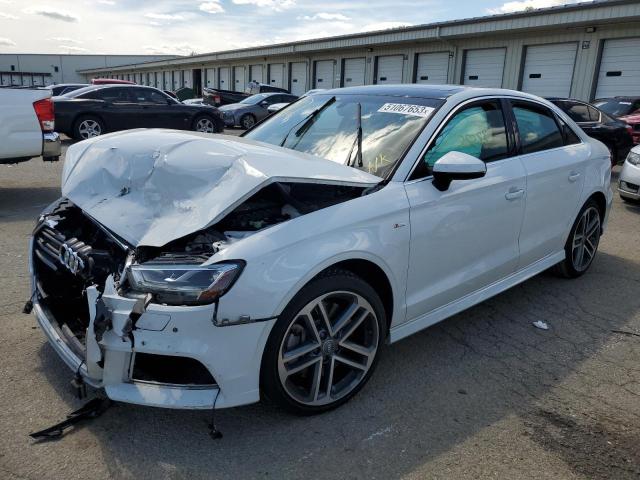 WAUJEGFF8K1028312 - 2019 AUDI A3 PREMIUM PLUS WHITE photo 1