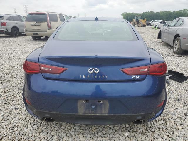 JN1EV7EK4JM340209 - 2018 INFINITI Q60 LUXE 300 BLUE photo 6