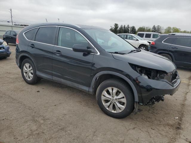 2HKRM4H70EH668833 - 2014 HONDA CR-V EXL BLACK photo 4