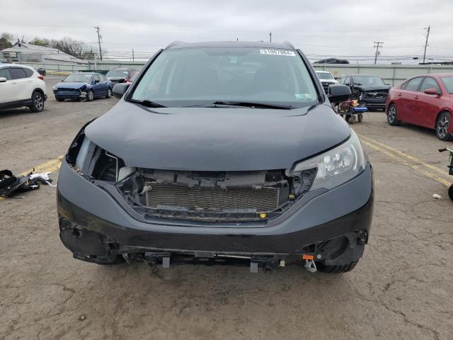 2HKRM4H70EH668833 - 2014 HONDA CR-V EXL BLACK photo 5