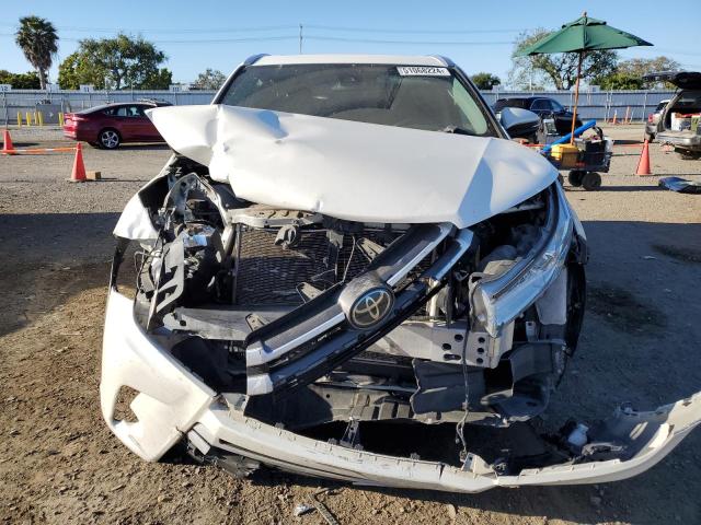 5TDJZRFH5JS540308 - 2018 TOYOTA HIGHLANDER SE WHITE photo 5