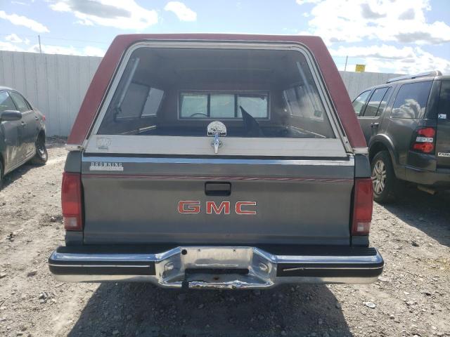 1GTBS14R1G2533099 - 1986 GMC S15 S15 GRAY photo 6