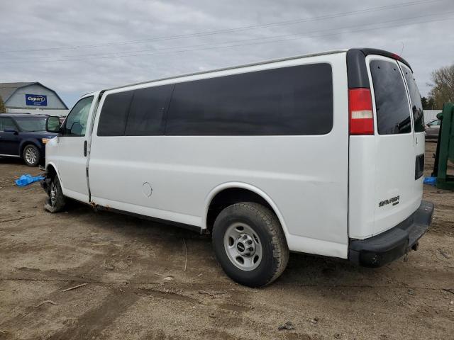 1GJHG39K091103150 - 2009 GMC SAVANA G3500 WHITE photo 2