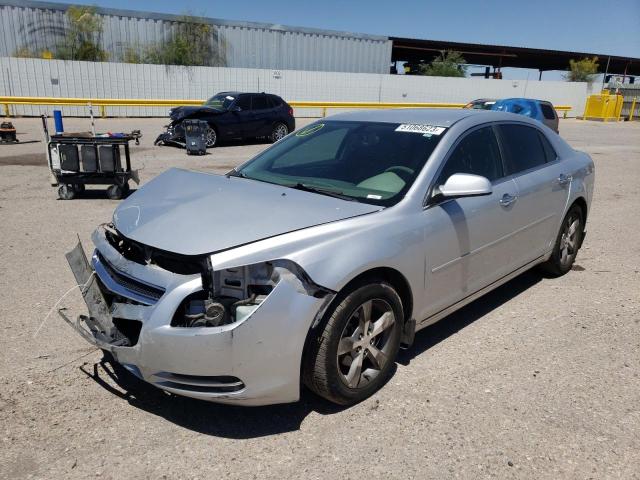 1G1ZC5E02CF164137 - 2012 CHEVROLET MALIBU 1LT SILVER photo 1