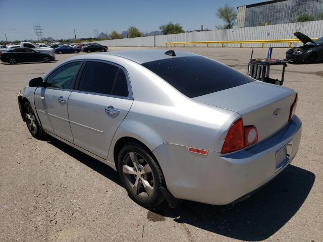 1G1ZC5E02CF164137 - 2012 CHEVROLET MALIBU 1LT SILVER photo 2