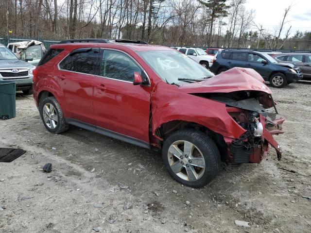 2GNFLGE36E6188459 - 2014 CHEVROLET EQUINOX LT RED photo 4