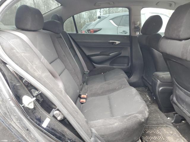 2HGFA15669H001075 - 2009 HONDA CIVIC LX-S BLACK photo 10
