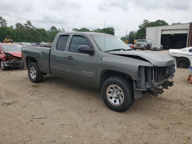 1GCRCSEA3BZ267871 - 2011 CHEVROLET SILVERADO2 C1500 LT GRAY photo 4