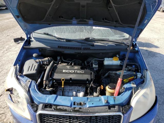 KL1TD66E69B320617 - 2009 CHEVROLET AVEO LS 蓝色 照片 11
