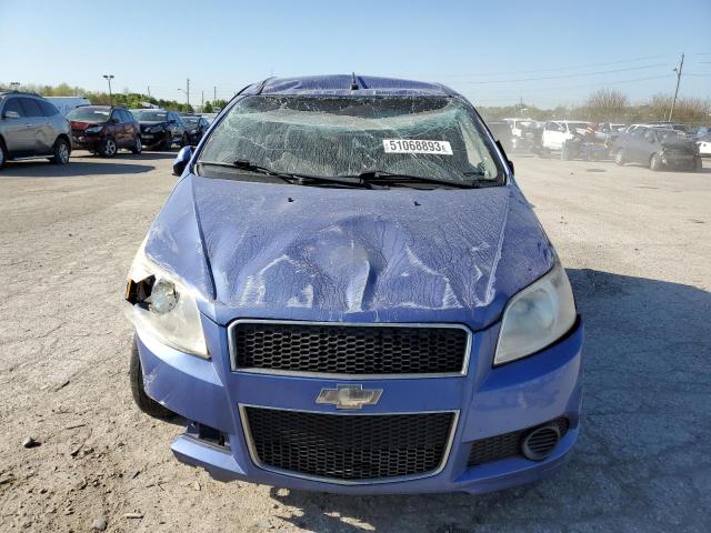 KL1TD66E69B320617 - 2009 CHEVROLET AVEO LS 蓝色 照片 5