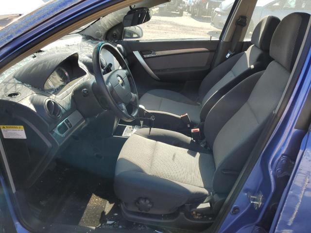 KL1TD66E69B320617 - 2009 CHEVROLET AVEO LS 蓝色 照片 7
