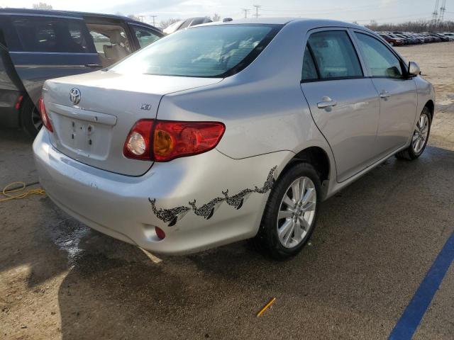 1NXBU40E39Z016405 - 2009 TOYOTA COROLLA BASE 银色 照片 3