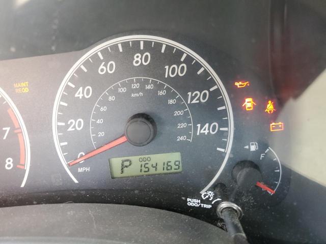 1NXBU40E39Z016405 - 2009 TOYOTA COROLLA BASE 银色 照片 9