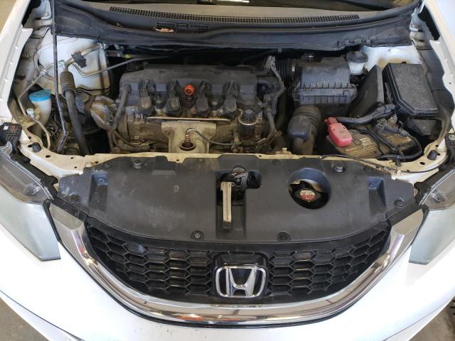 19XFB2F91DE008966 - 2013 HONDA CIVIC EXL თეთრი ფოტო 11
