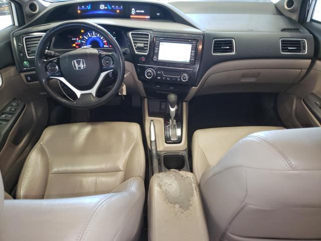 19XFB2F91DE008966 - 2013 HONDA CIVIC EXL თეთრი ფოტო 8