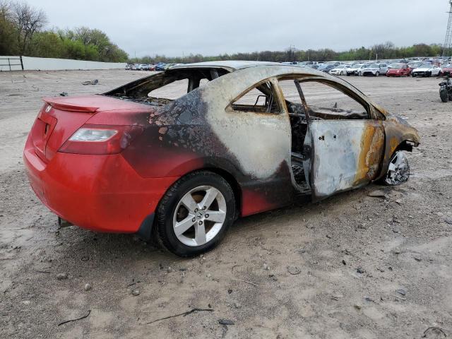 2HGFG129X8H564836 - 2008 HONDA CIVIC EXL RED photo 3