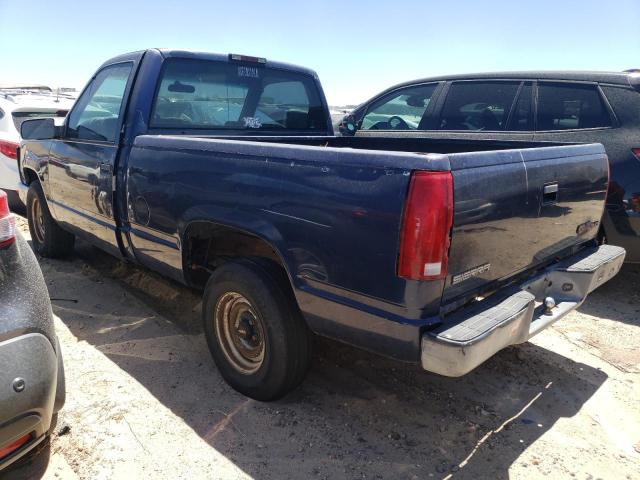 1GTEC14W3TZ517651 - 1996 GMC SIERRA C1500 BLUE photo 2