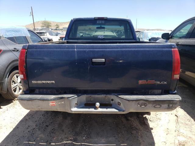 1GTEC14W3TZ517651 - 1996 GMC SIERRA C1500 BLUE photo 6