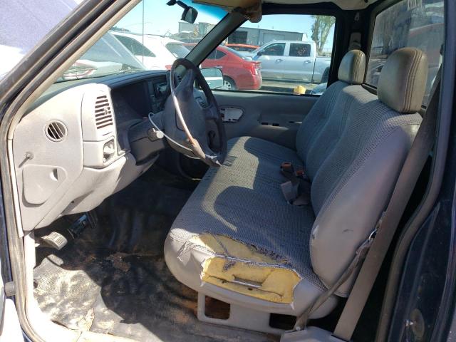 1GTEC14W3TZ517651 - 1996 GMC SIERRA C1500 BLUE photo 7