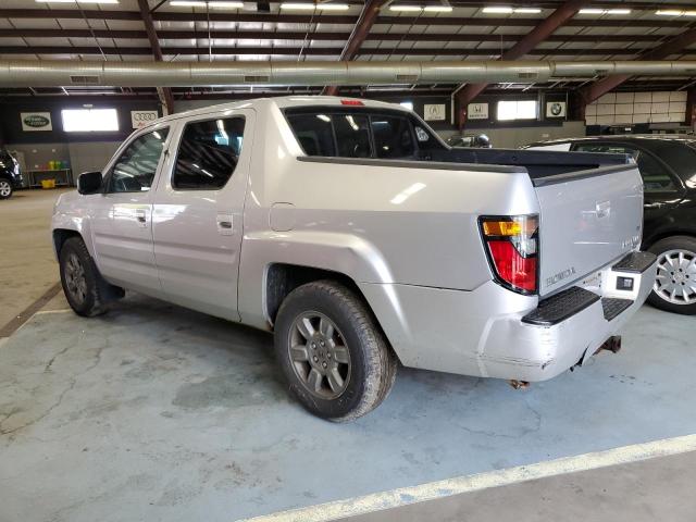 2HJYK16367H537378 - 2007 HONDA RIDGELINE RTX SILVER photo 2