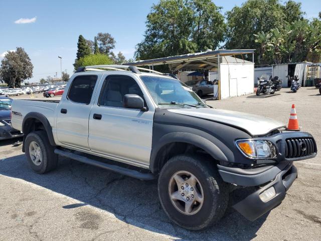 5TEGN92N72Z036638 - 2002 TOYOTA TACOMA DOUBLE CAB PRERUNNER SILVER photo 4