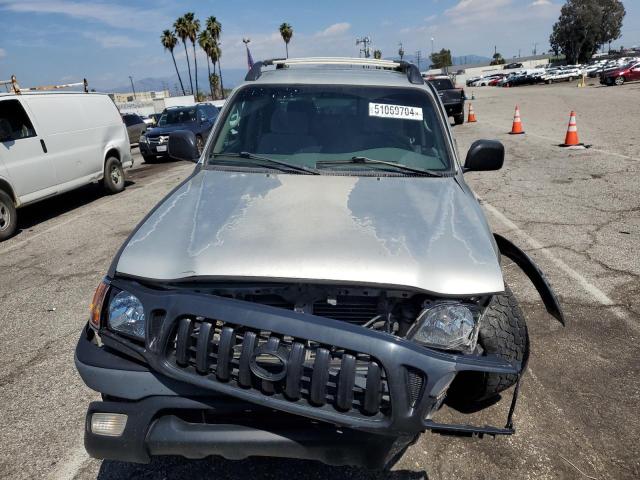 5TEGN92N72Z036638 - 2002 TOYOTA TACOMA DOUBLE CAB PRERUNNER SILVER photo 5