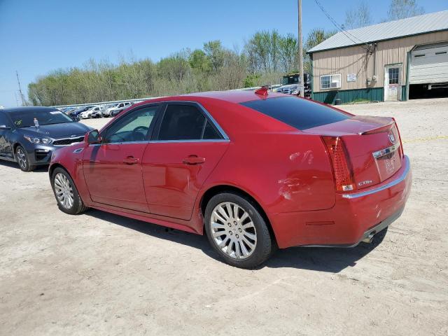 1G6DL5EV0A0118449 - 2010 CADILLAC CTS PERFORMANCE COLLECTION BURGUNDY photo 2