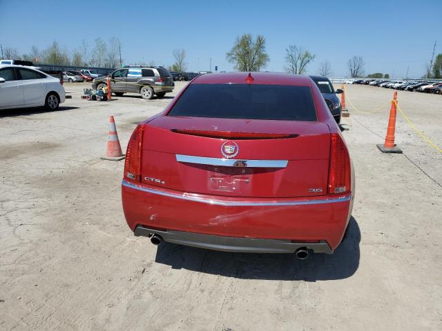 1G6DL5EV0A0118449 - 2010 CADILLAC CTS PERFORMANCE COLLECTION BURGUNDY photo 6