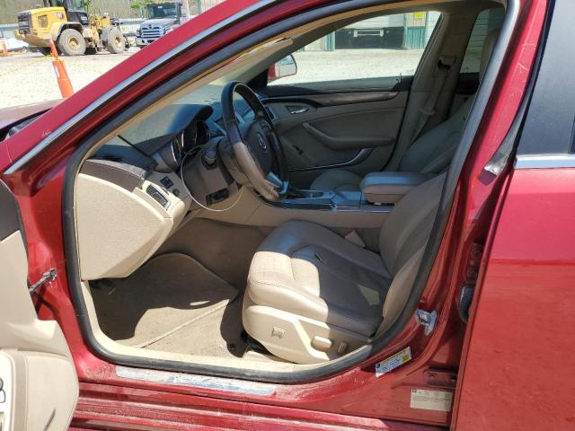 1G6DL5EV0A0118449 - 2010 CADILLAC CTS PERFORMANCE COLLECTION BURGUNDY photo 7
