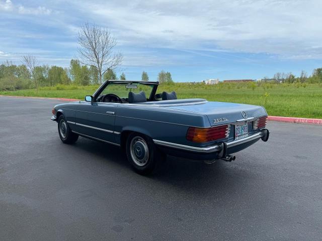 10704412001883 - 1972 MERCEDES-BENZ 350SL BLUE photo 3