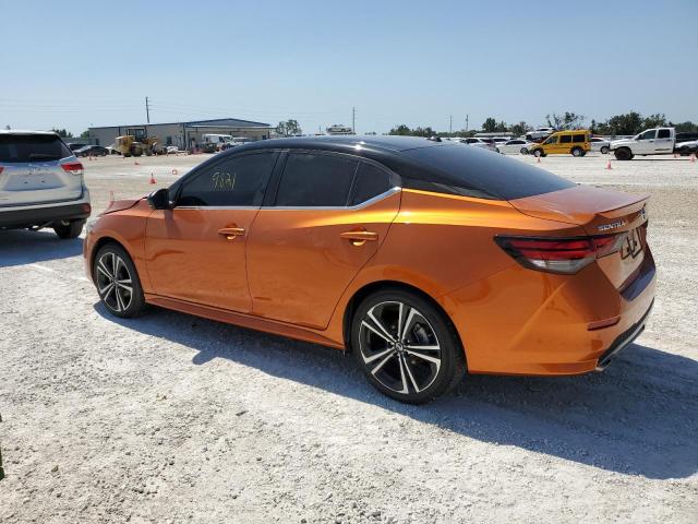 3N1AB8DVXNY310000 - 2022 NISSAN SENTRA SR ORANGE photo 2