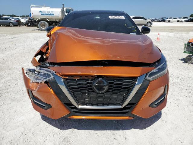 3N1AB8DVXNY310000 - 2022 NISSAN SENTRA SR ORANGE photo 5