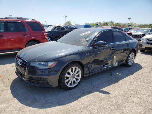 WAUHGAFC1EN101982 - 2014 AUDI A6 PRESTIGE შავი ფოტო 1